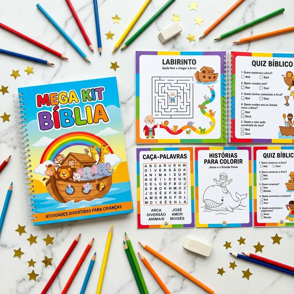 Mega Kit de Atividades Bíblicas